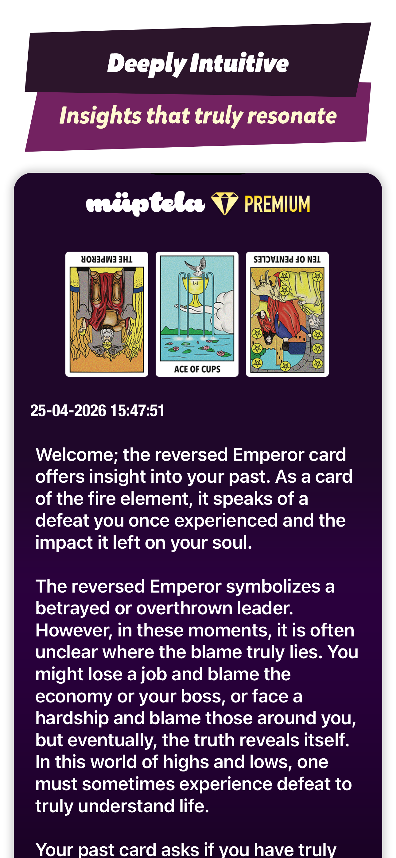 Müptela Audio Tarot Readings Insights